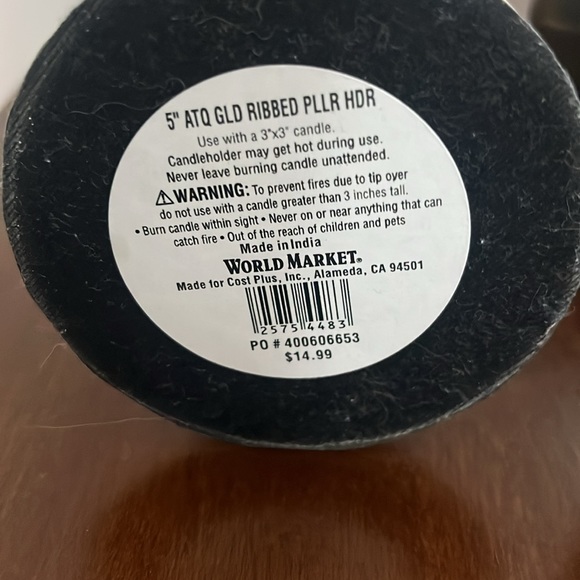 Pillar candle holders - Picture 3 of 4